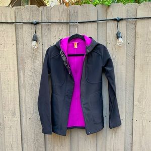 Lucy Brand Water Repellent Black Jacket - Size XS